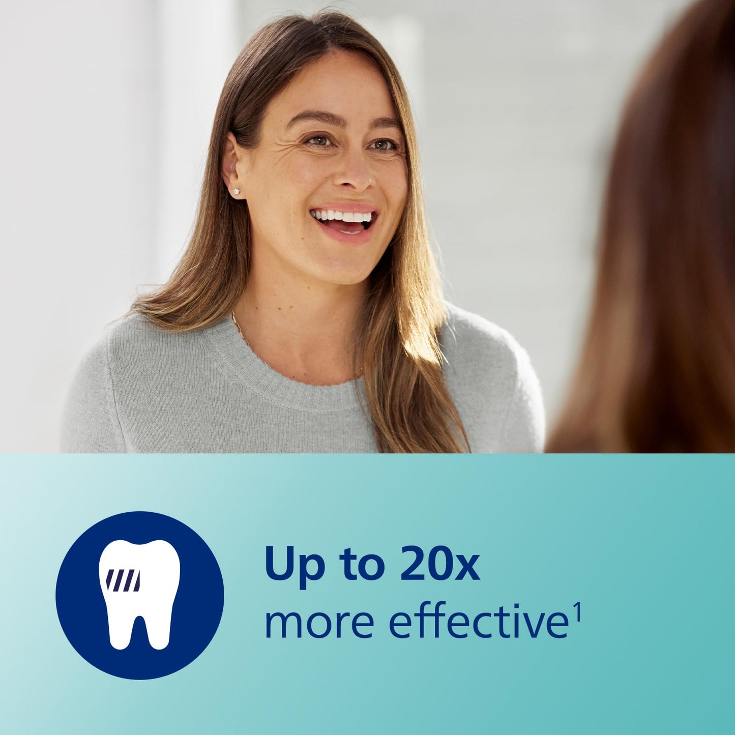 Philips Sonicare DiamondClean 9500 smart toothbrush with app, pressure sensor, 5 modes, 3 intensities, brush head detection, white.