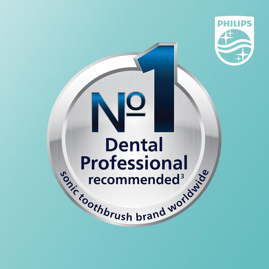 Philips Sonicare DiamondClean Smart 9700 toothbrush with app, pressure sensor, 5 modes, 3 intensities, brush head detection, lunar blue.